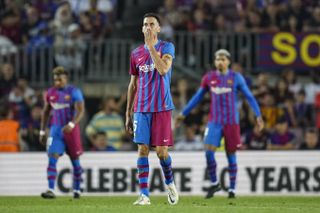 Barcelona lost their final match of the season (Joan Mateu Parra/AP/PA)