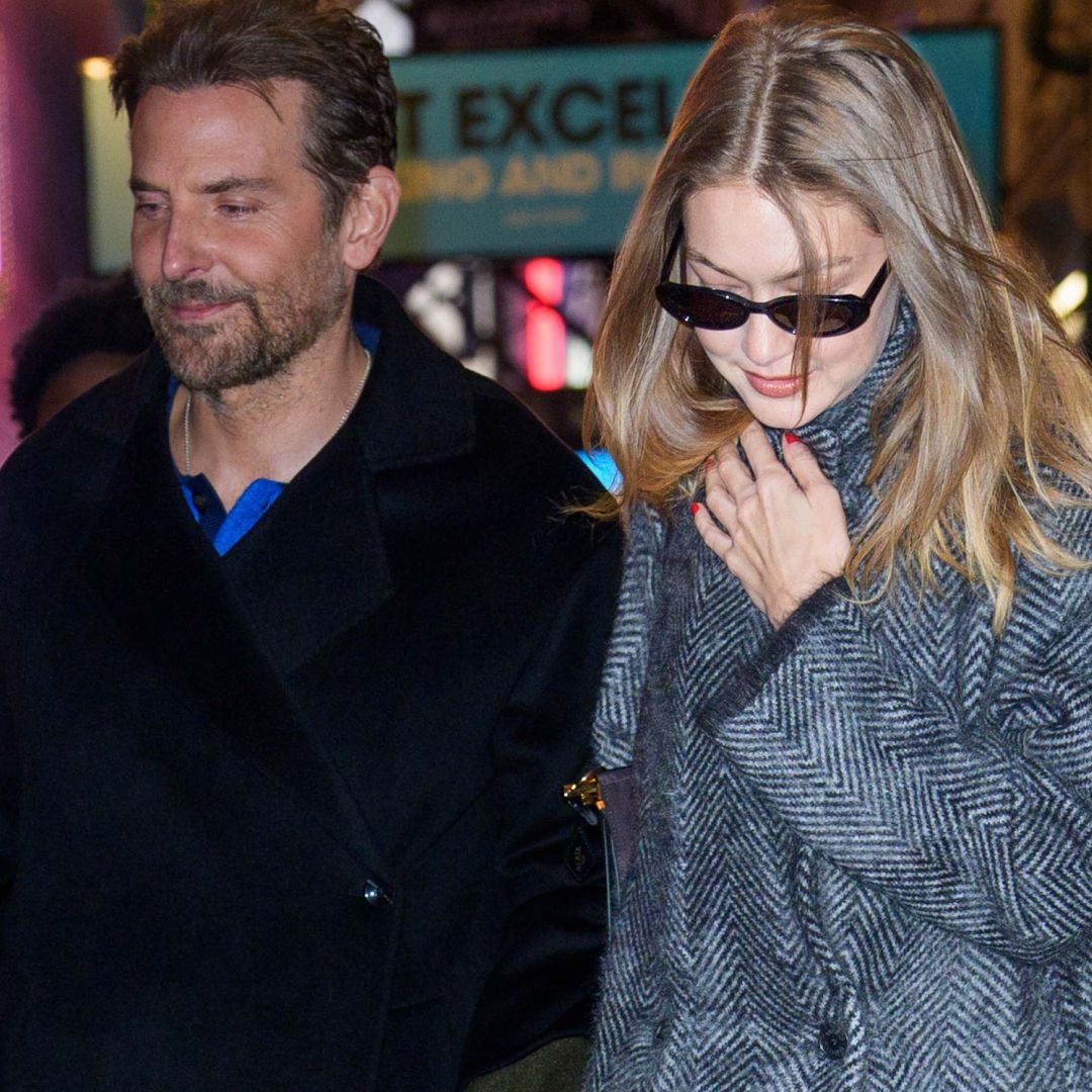 Gigi Hadid and Bradley Cooper took cues from Harry Styles and Zo&euml; Kravitz's couples style in coordinating, but not matching winter coats