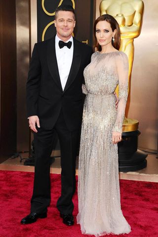 Brad Pitt And Angelina Jolie At The Oscars 2014