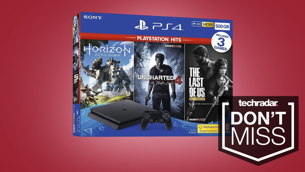 Five game PS4 console bundle Cyber Monday gem only £229 with RDR2 and