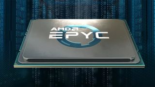 A Promotional Image Of An AMD Epyc Processor