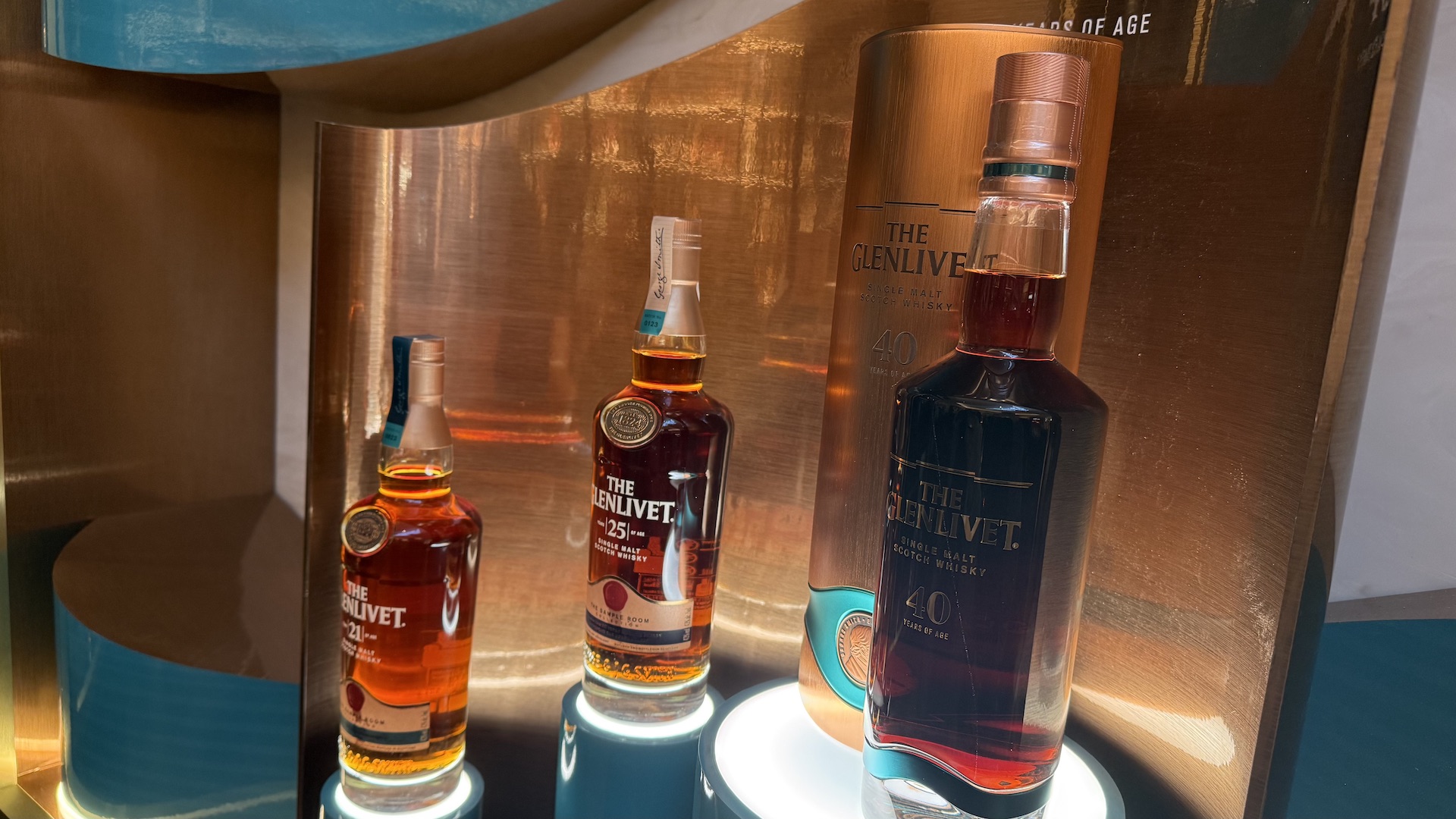 Taste testing the £4,600 Glenlivet 40 Year Old whisky with Cask Master Kevin Balmforth