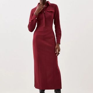 Karen Millen Tailored Midi Dress