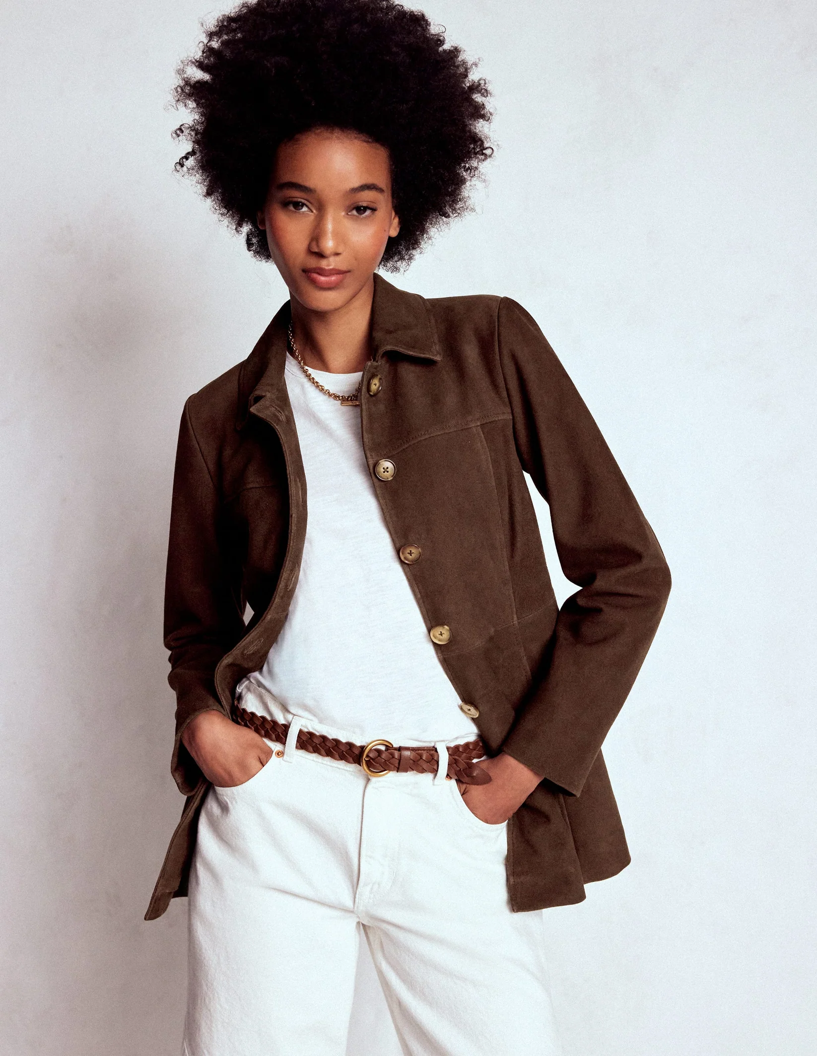 Boden, Suede Jacket