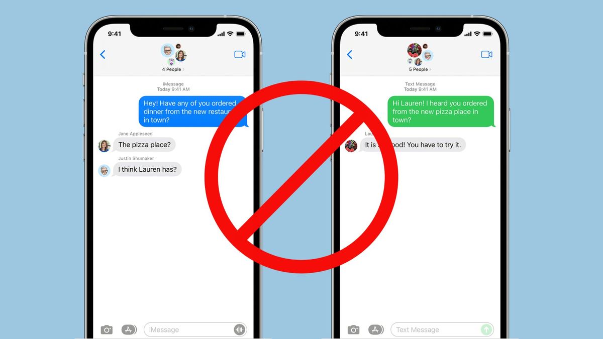 leave group chat on iphone