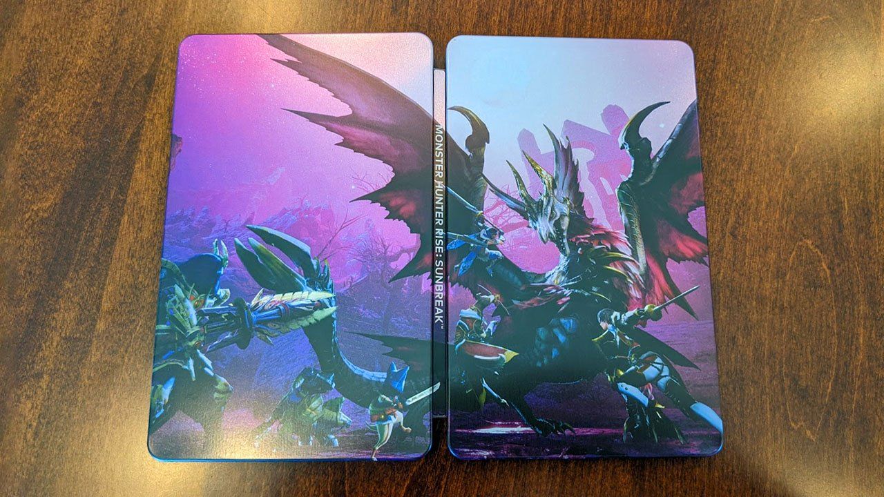 Monster Hunter Rise Sunbreak Collectors Edition Steelbook Exterior