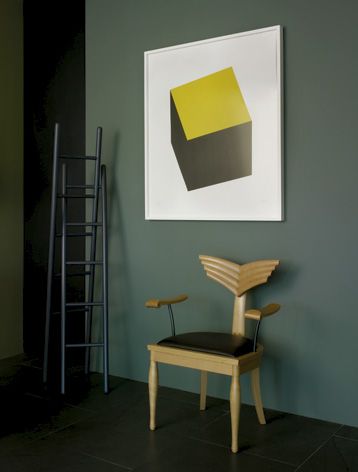 Sound and vision: Wallpaper new audiophile digs, created in