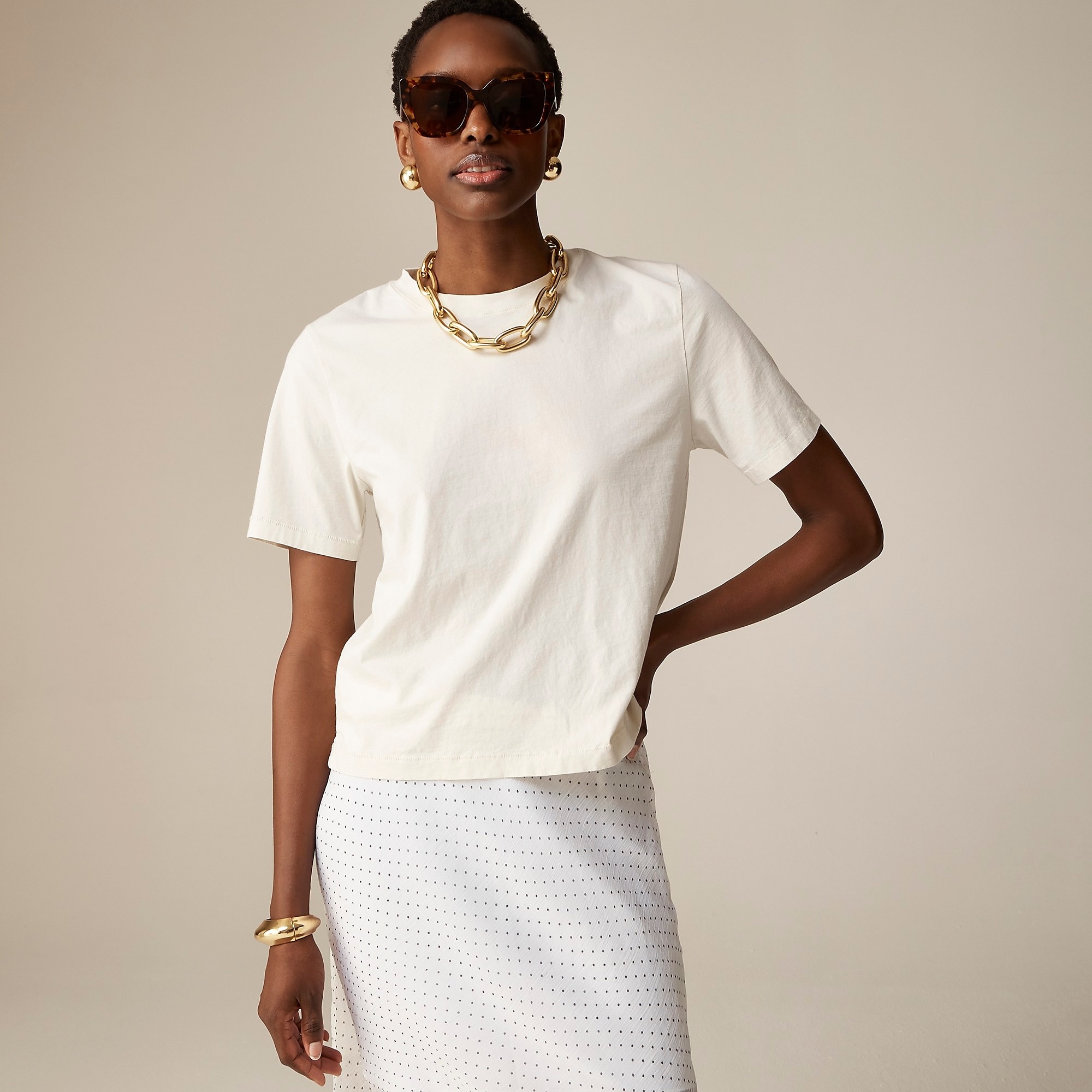 J.Crew, Pima Cotton Relaxed T-Shirt