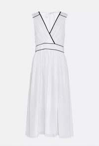 Coast Mono Tipping Detail A-Line Dress, £43 ($54.25) | Debenhams