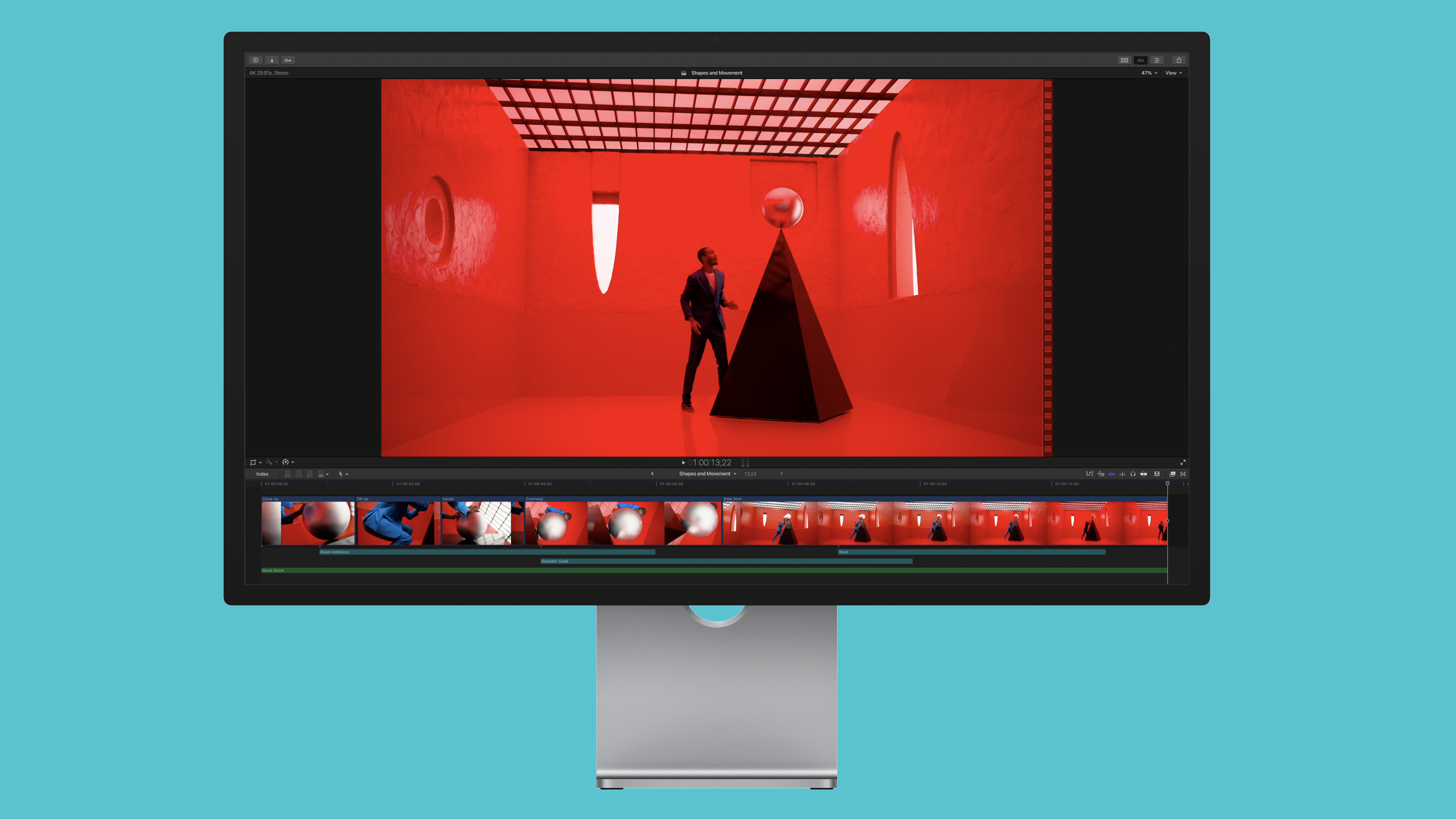 Final Cut Pro on a Mac computer