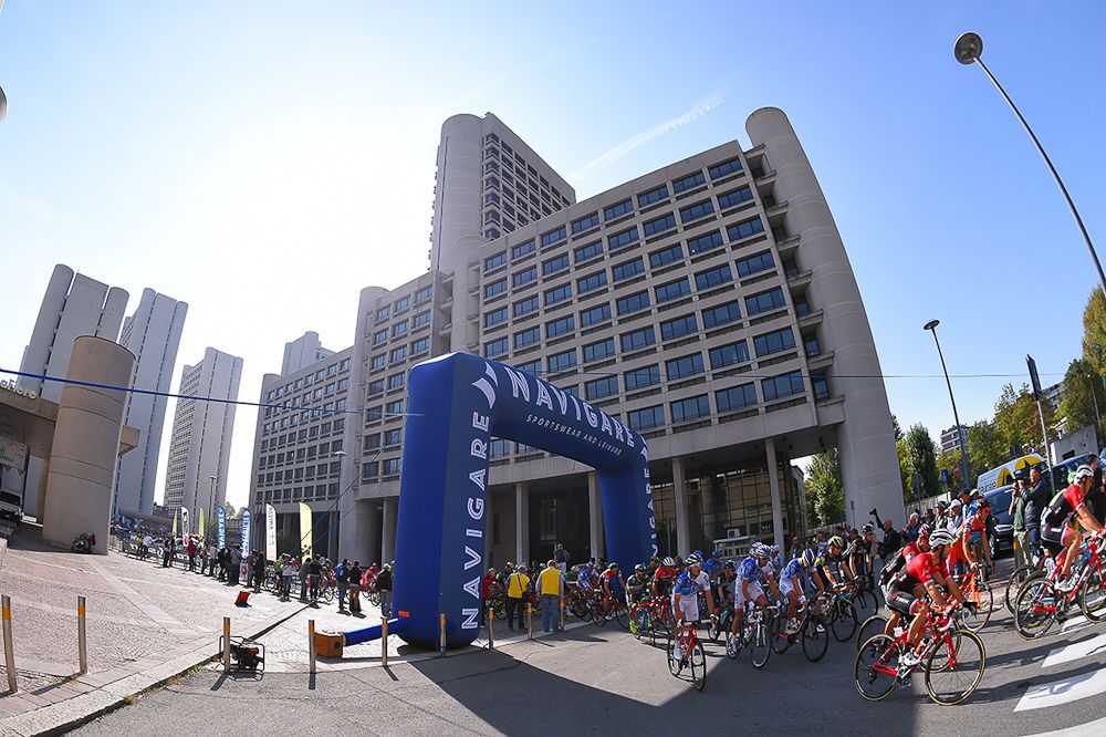 Near the start of Giro dell'Emilia