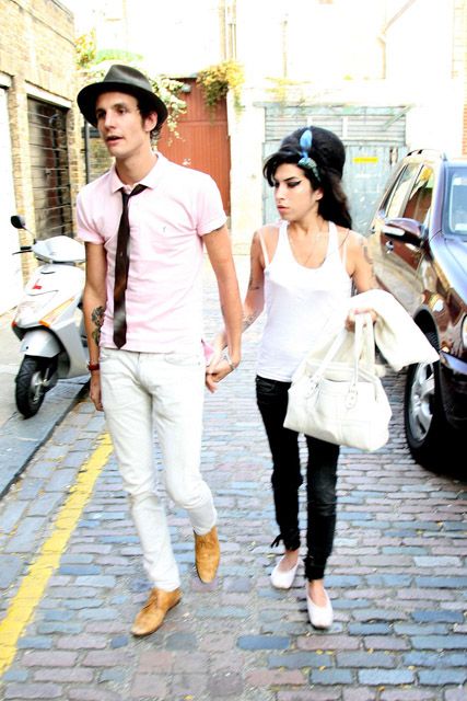 Blake Fielder-Civil and Amy Winehouse 