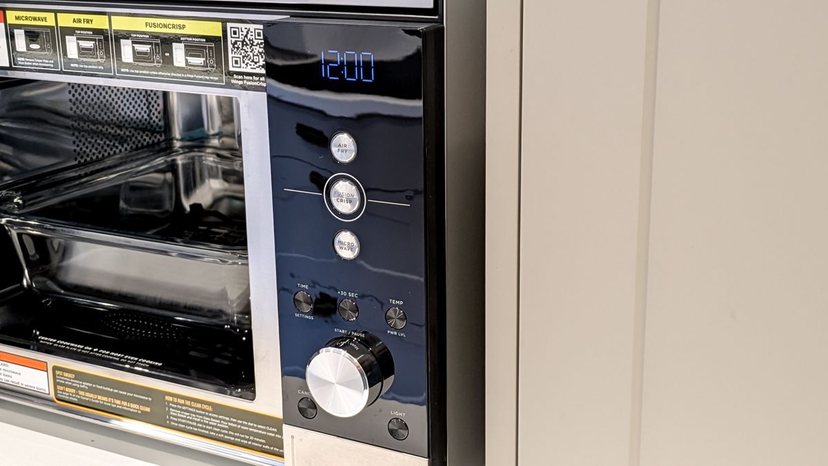 Ninja Crispi Microwave controls