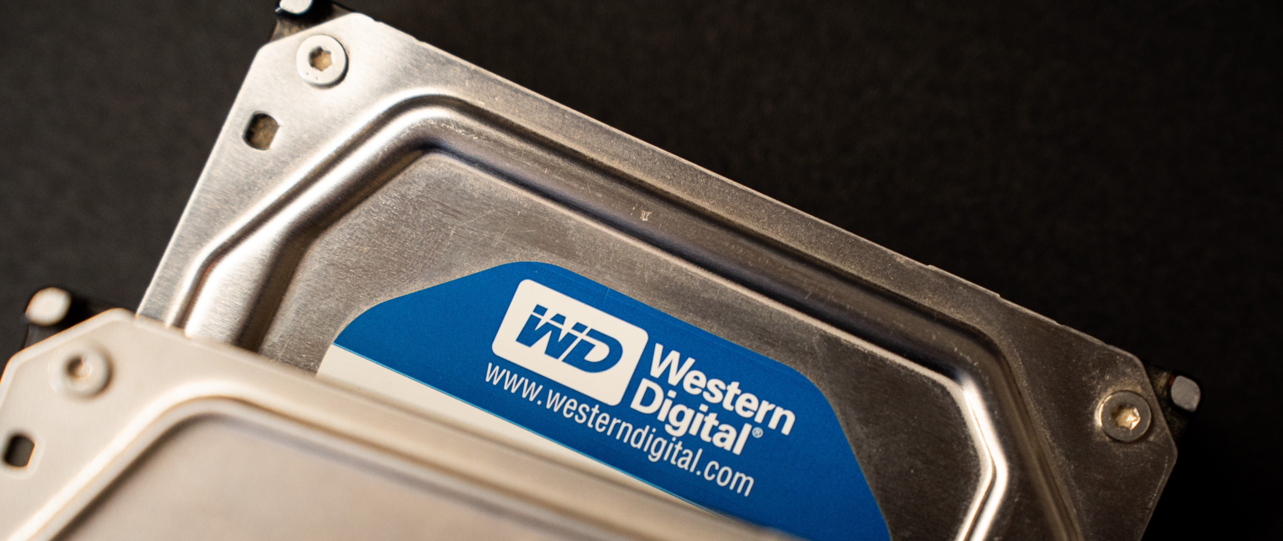 A Western Digital Hard Drive