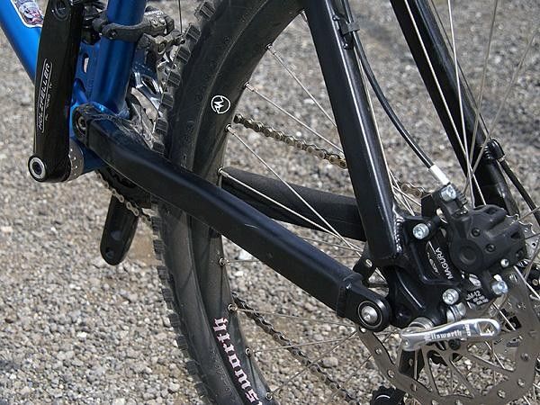 The new chain stays are way bigger than before, which should make for more predictable handling.