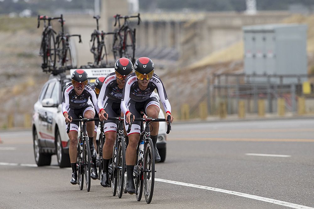 Twenty16-Bikerider win the team time trial at the Women's Tour of California