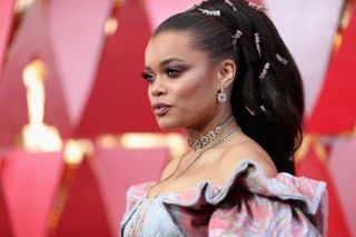 red carpet beauty Andra Day
