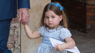 Prince William's adorable childhood moment - Princess Charlotte at Prince Louis' christening