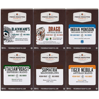 Fresh Roasted Coffee, Espresso Favorites Variety Pack, 108 Capsules | $40.95 at Amazon