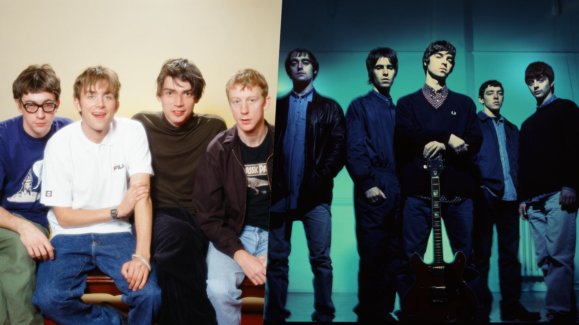 blur and oasis