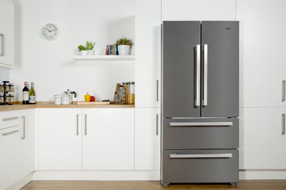 Refrigerator in kitchen