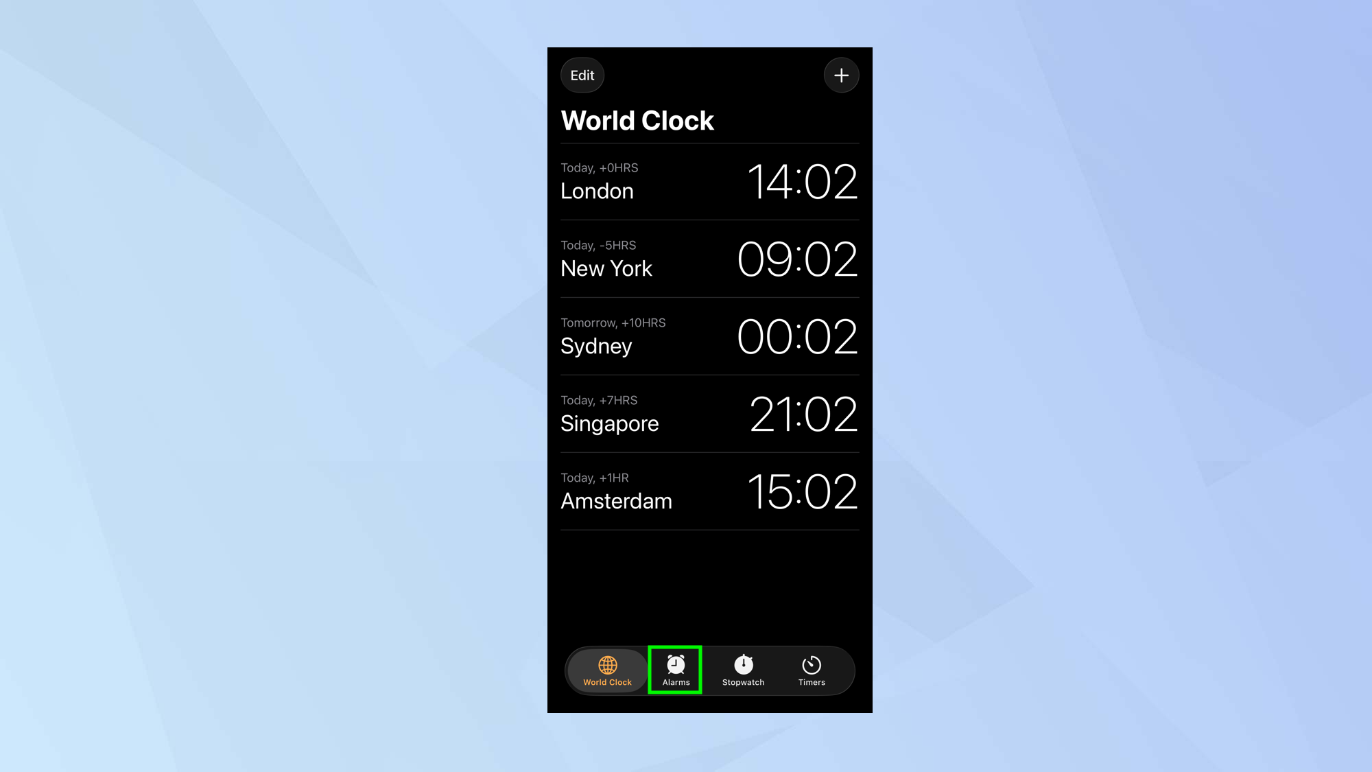 How to change the default snooze duration