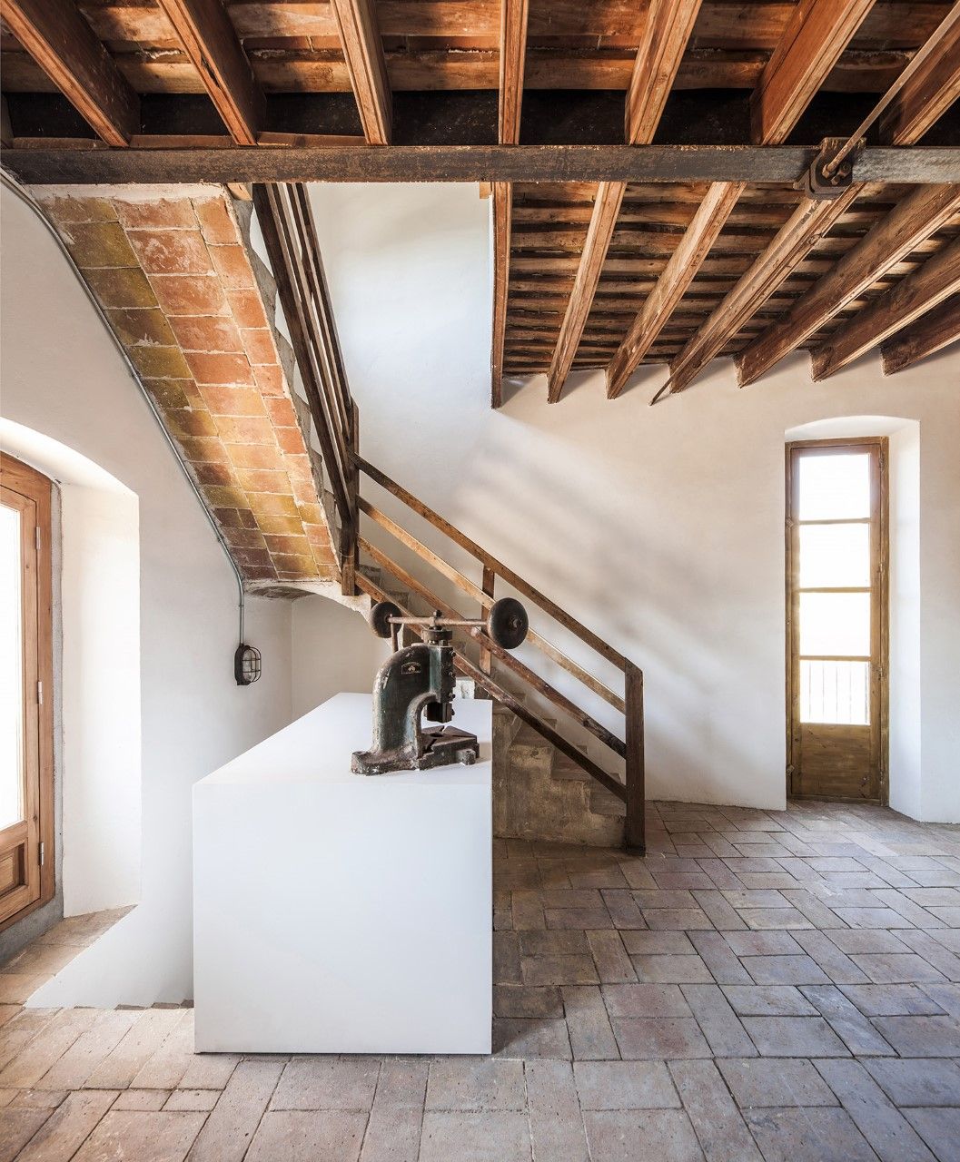 Explore a converted chocolate factory with rustic, industrial-style ...