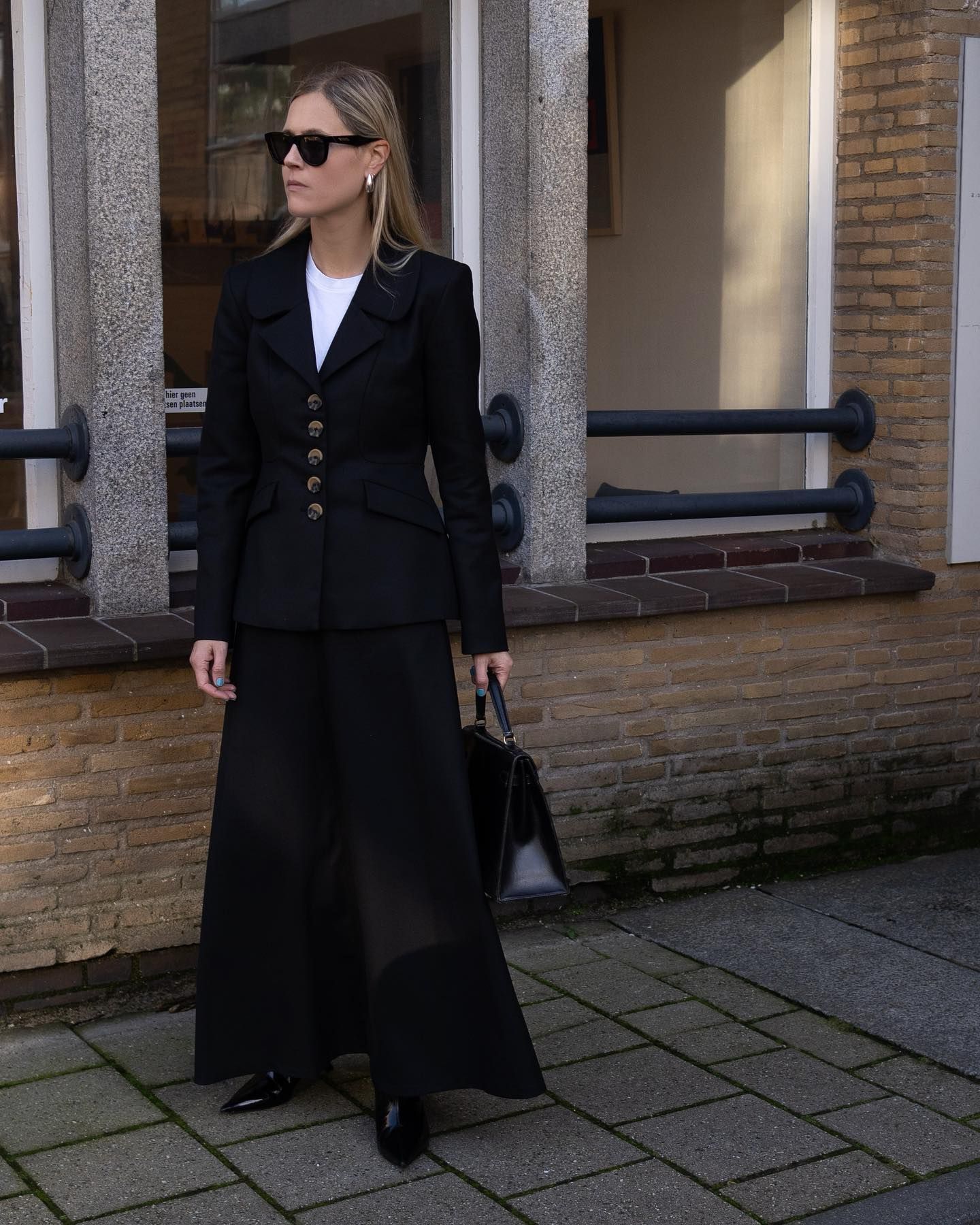 Womens fitted blazer outfit