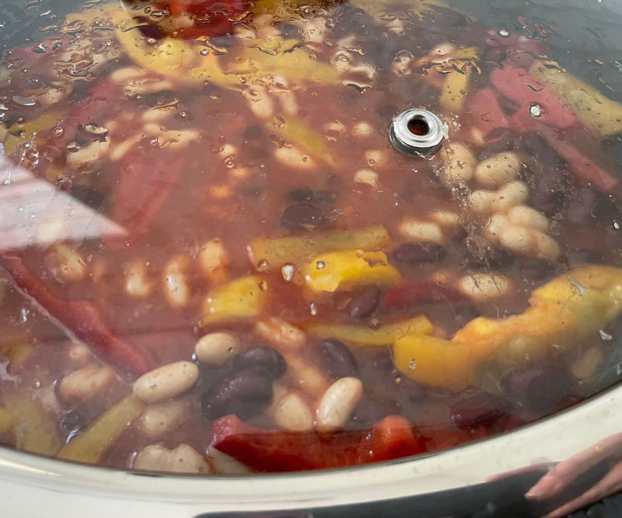 GreenPan Omni Cooker in pan