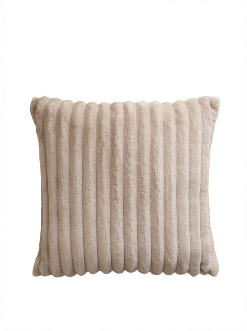 Fleece Ribbed Cushion