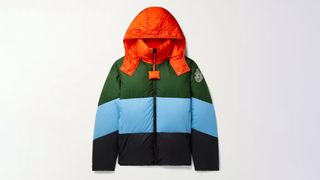 Colourful outdoors gear