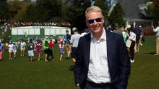 Keith Pelley at The Masters