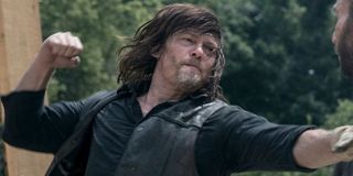 the walking dead season 9 daryl angry