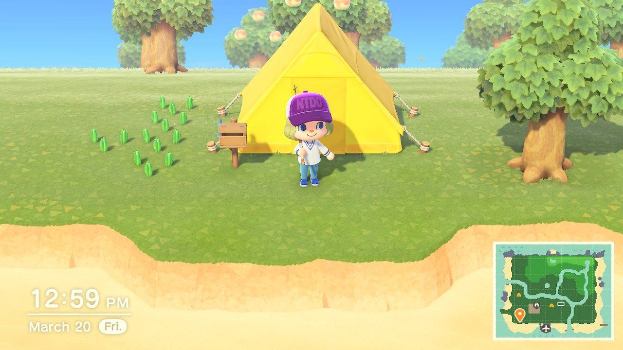 Animal Crossing New Horizons Tent