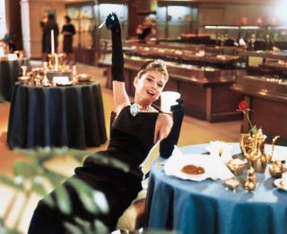 Audrey Hepburn as Holly Golightly in Breakfast at Tiffany's