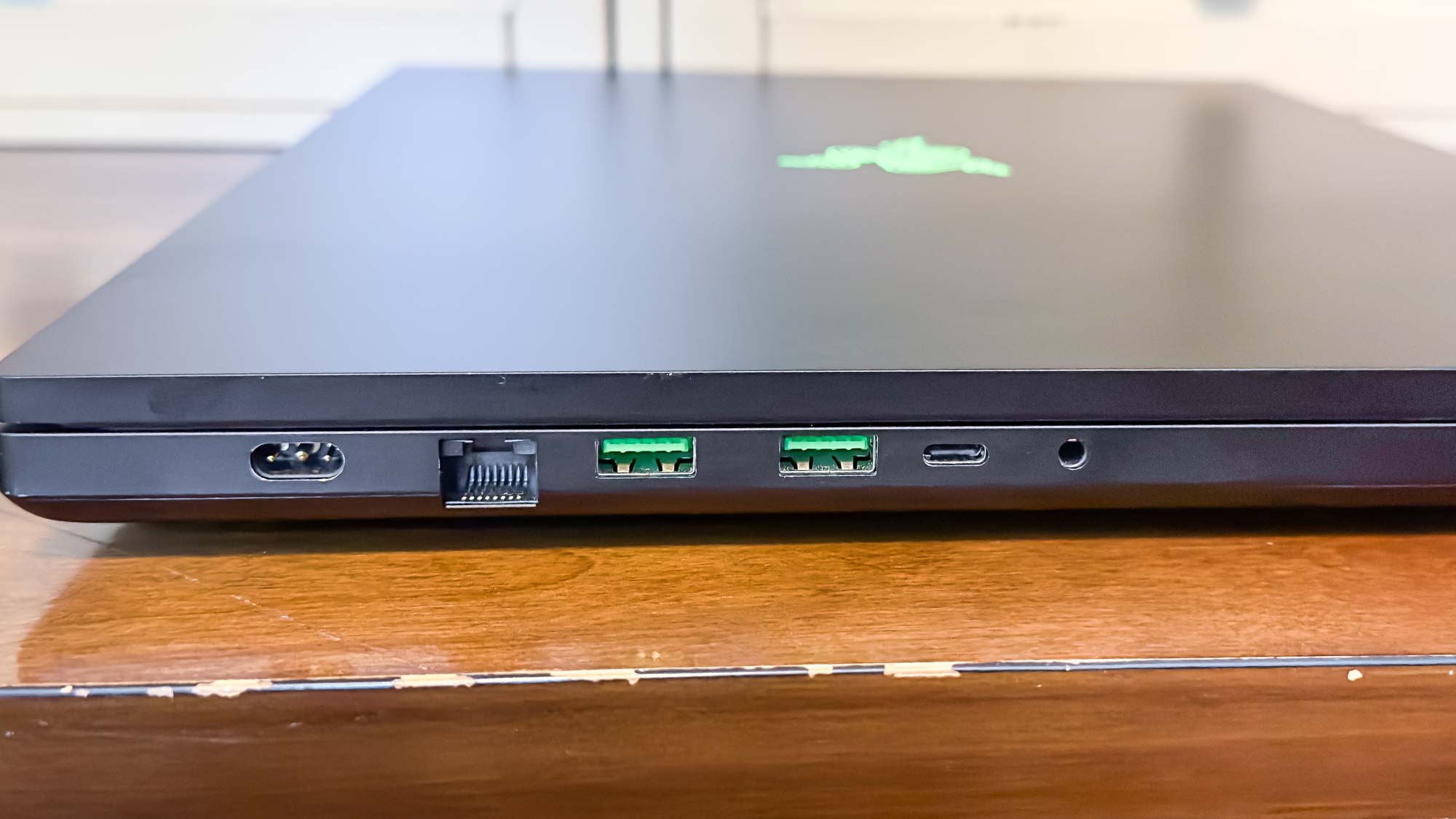 The Razer Blade 18 (2024) ports