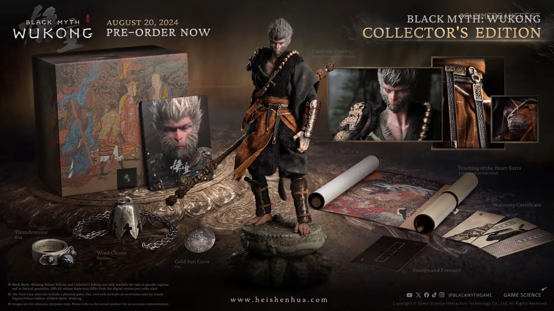 Black Myth: Wukong collector's edition revealed at $400 - and a  40-centimeter figure is just the start | GamesRadar+