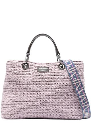 Best summer handbags: Emporio Armani woven tote bag