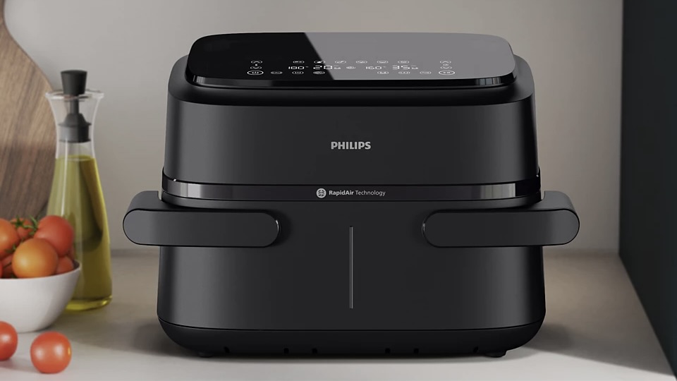 Philips 1000 Series Dual Basket Airfryer with FlexiDrawer