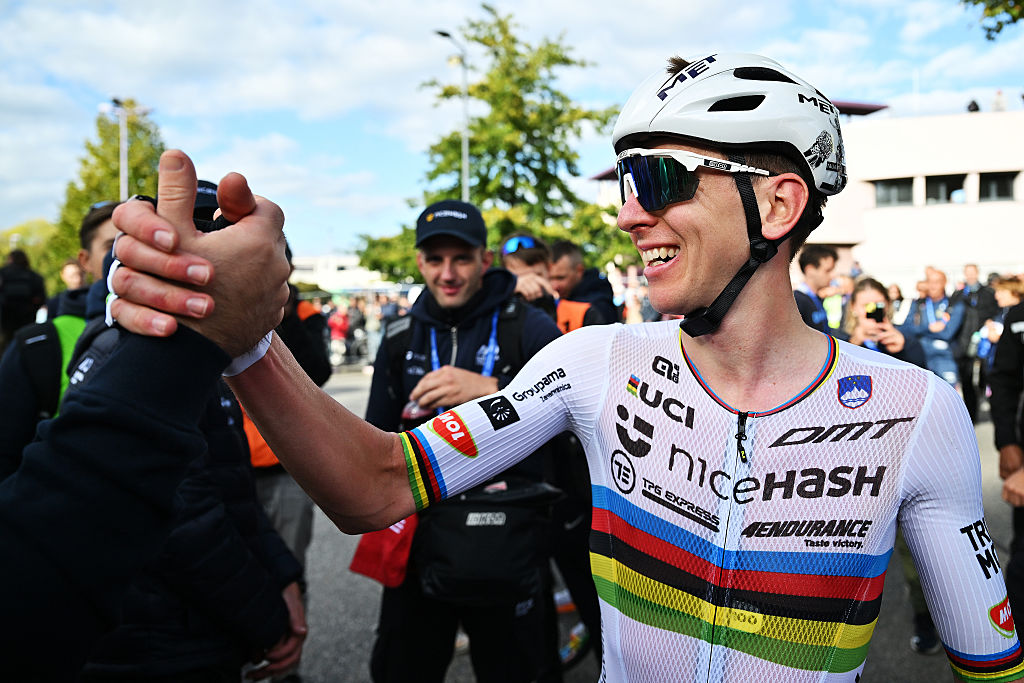 Tadej Pogacar wins European Championships