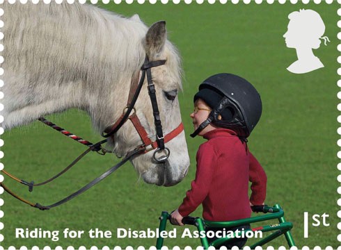 Riding for the Disabled Assoc Stamp