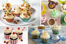 A selection of the best kid's birthday cupcakes including animal cupcakes
