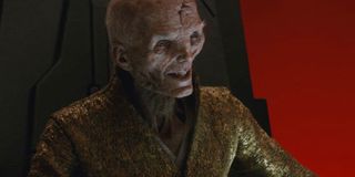 Supreme Leader Snoke The Last Jedi