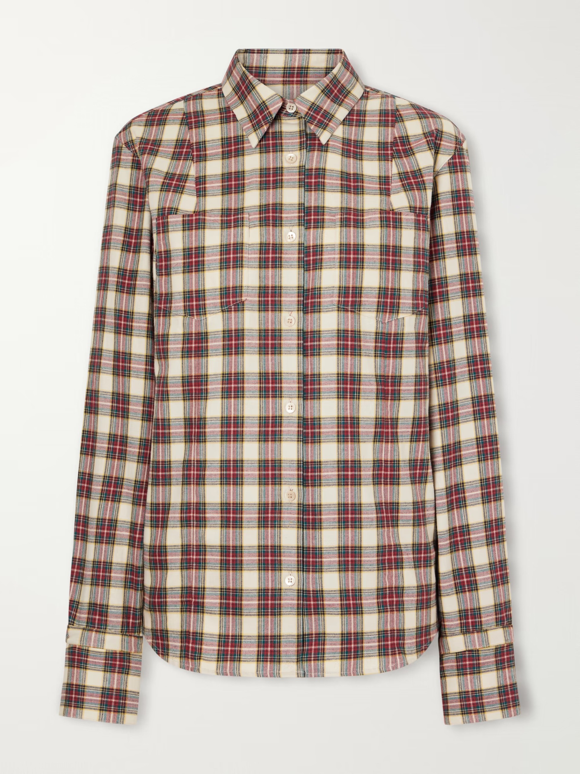 Dries Van Noten, Checked Flannel Shirt