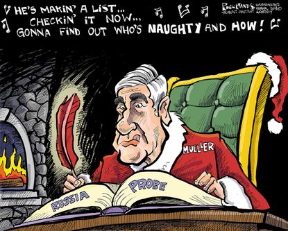 U.S. Robert Mueller investigation Russia probe Santa Clause