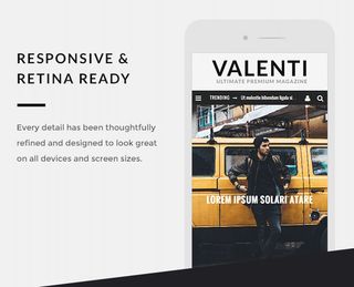 Website templates: Valenti