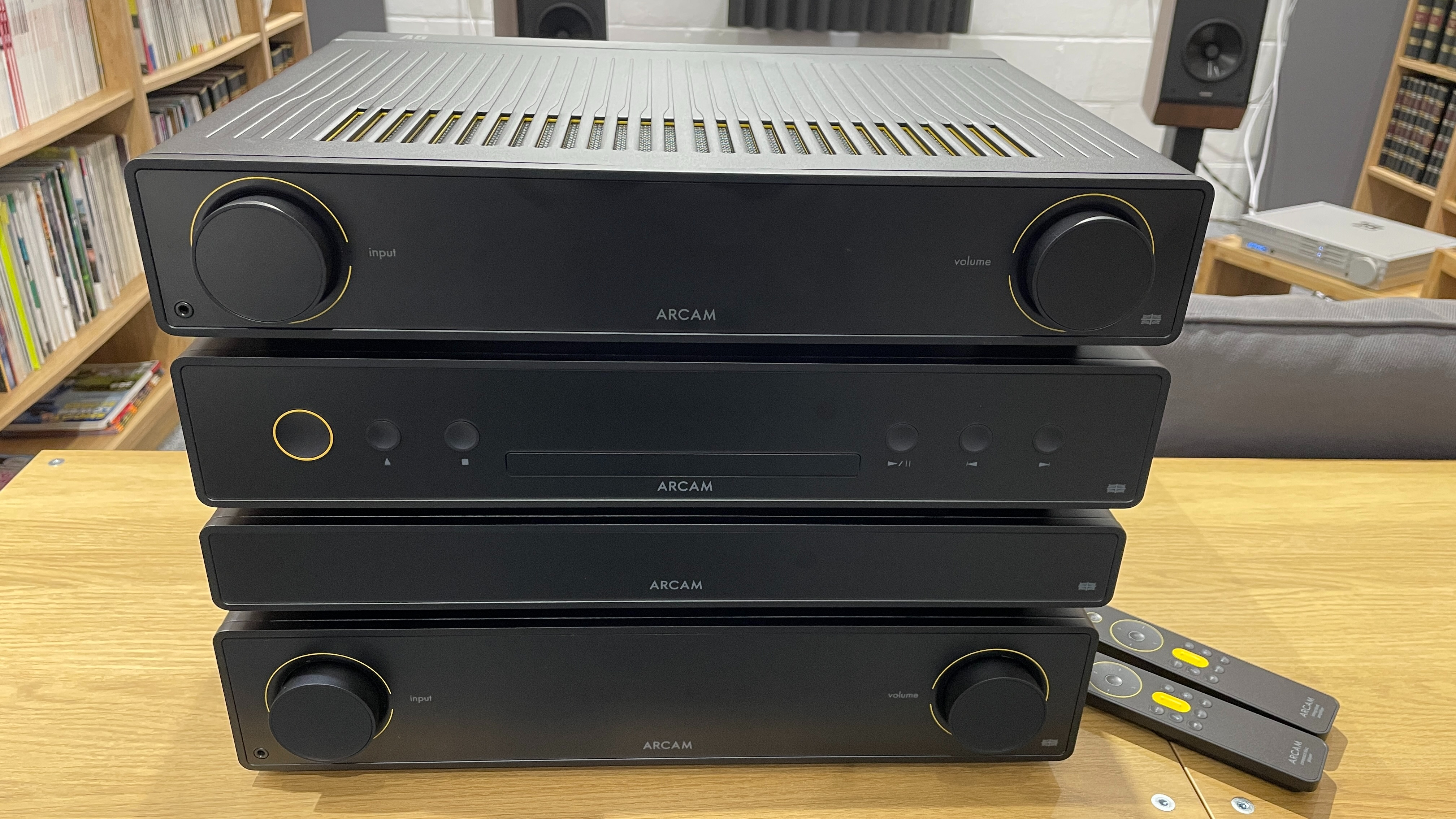 Arcam Radia series: Arcam A5, Arcam A15, Arcam CD5, Arcam ST5
