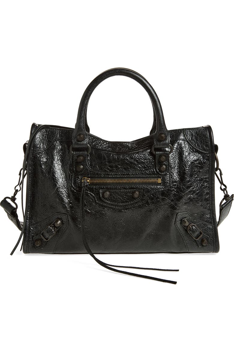 Small Le City Leather Satchel