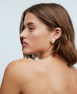 Madewell, Button Stud Earrings