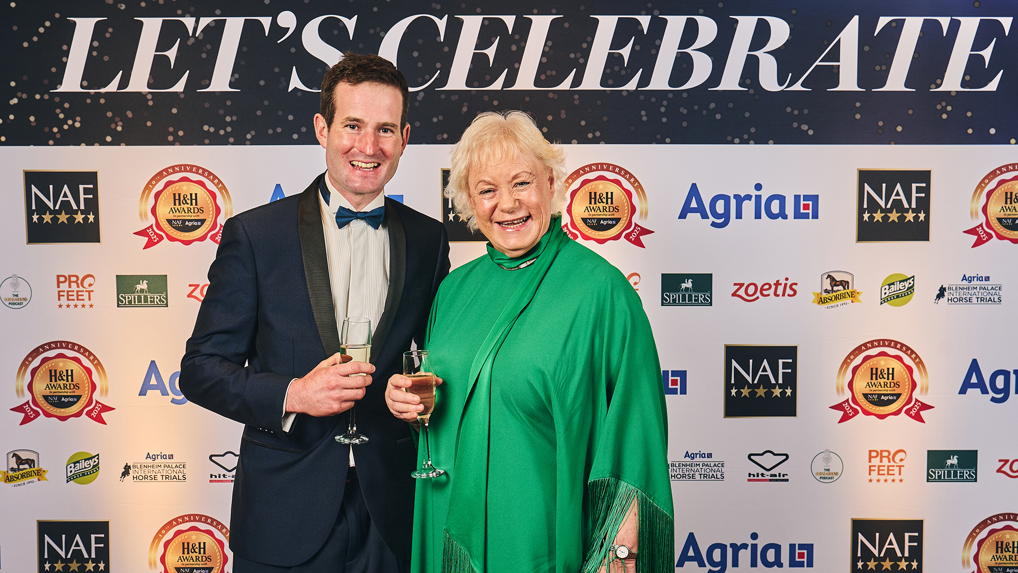 Caroline Dickens &amp;amp; Tyler Cassells Horse &amp;amp; Hound Awards Press Board 2025